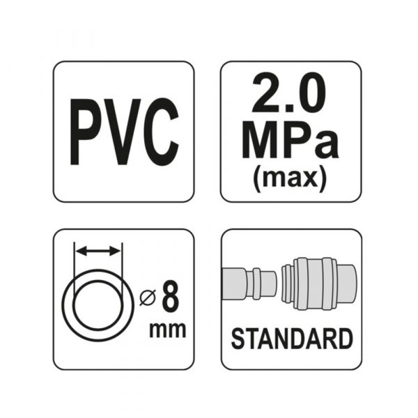 Loftslanga 8mmx20m PVC - Image 4