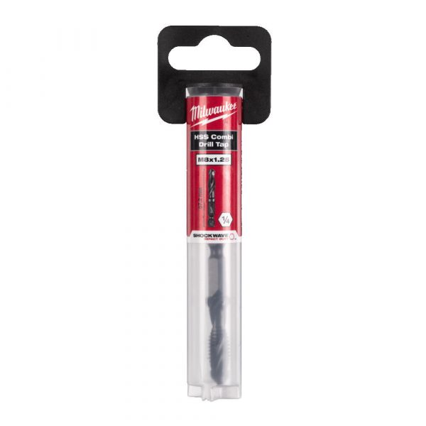 Snittbita bor M8x57mm HSS-G 1/4" - Image 2