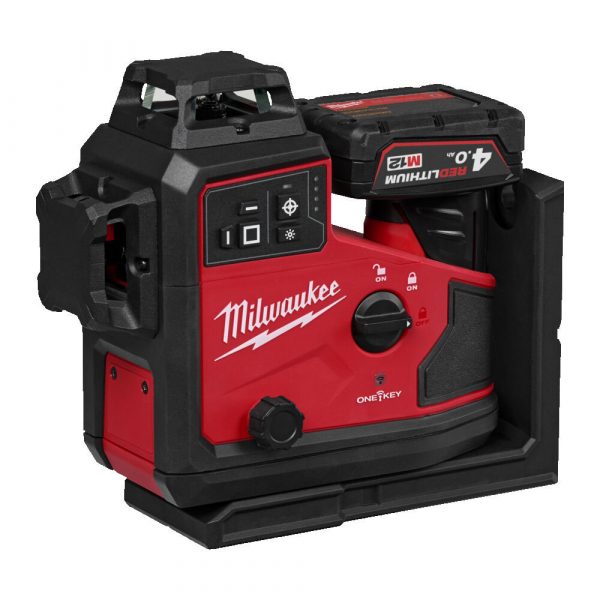 Laser M12A3PLO-401C 3 Marglínu 360° kross Grænn - Image 5