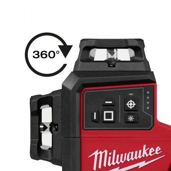 Laser M12A3PLO-401C 3 Marglínu 360° kross Grænn - Image 7