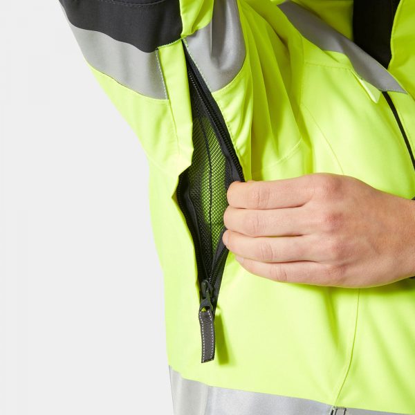 Vetrarúlpa KVK ALNA 2.0 Gul Hi-Vis - Image 7