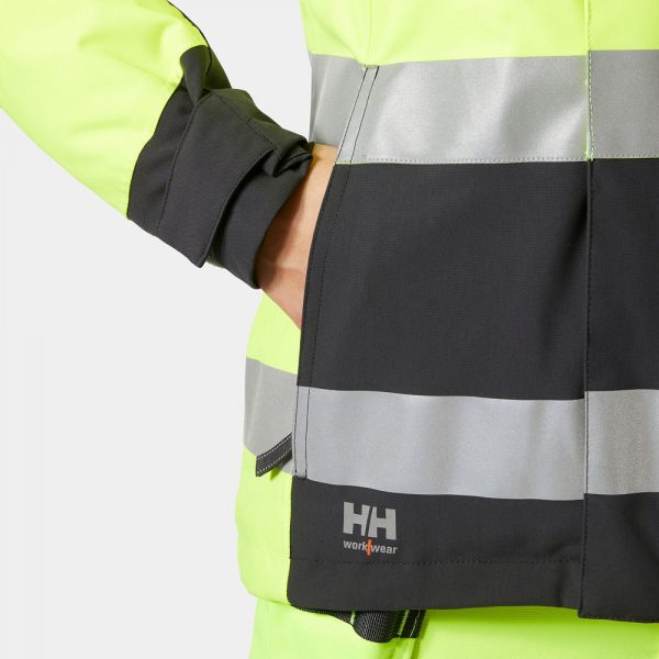 Vetrarúlpa KVK ALNA 2.0 Gul Hi-Vis - Image 8
