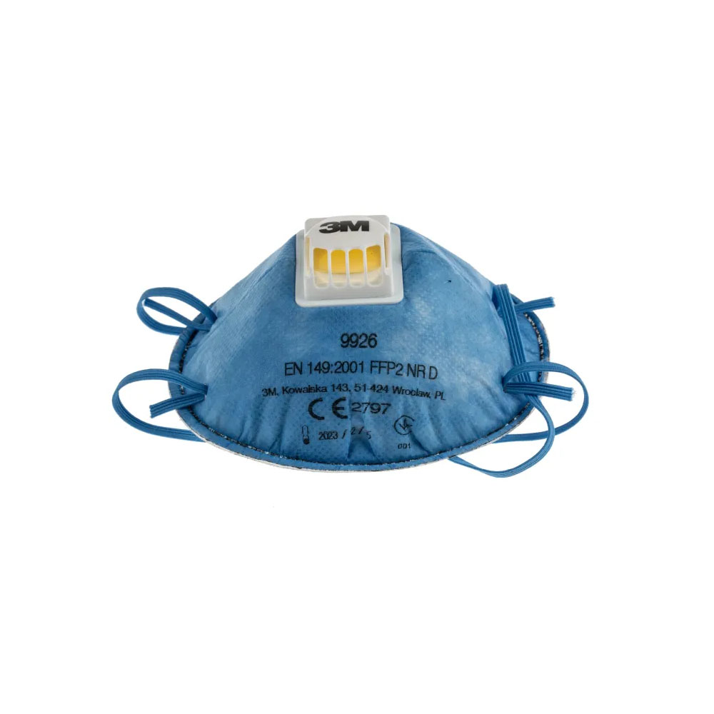 Rykgríma 9926 FFP2 Einnota M/Cool Flow Ventli Blá 10pk. - Image 3