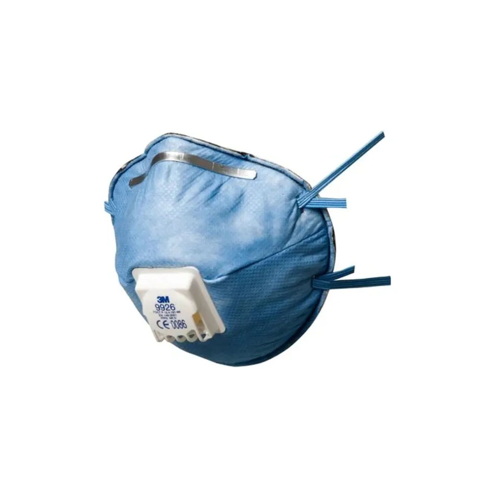 Rykgríma 9926 FFP2 Einnota M/Cool Flow Ventli Blá 10pk. - Image 6