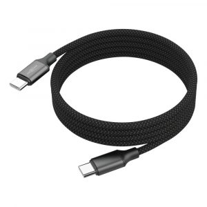 Hleðslusnúra USB-C í USB-C 60W 120cm (Segulhönnun)